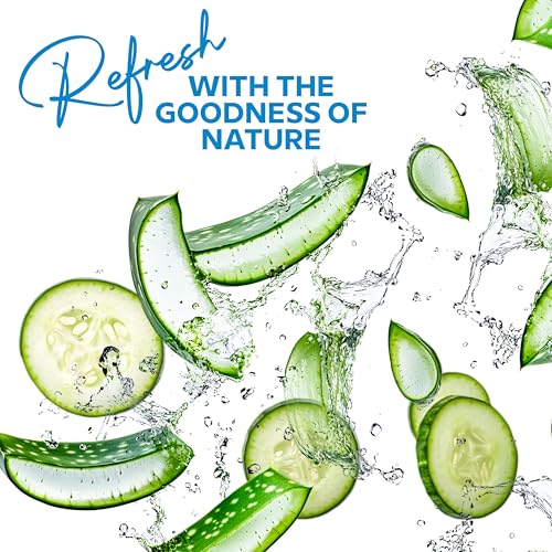 Kressa Refreshing Face Wet Wipes Pack of 2 (Aloevera Cucumber) - Image 2