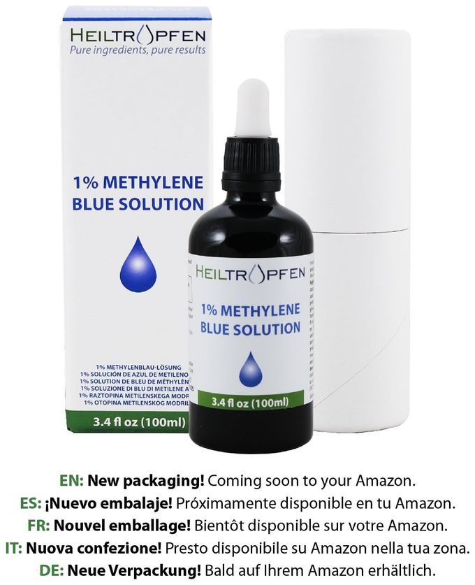 Heiltropfen Methylene Blue 1% Solution 3.4 Fl Oz 100 Ml | Ultra High Purity | Usp Pharma Grade Ingredients Third-Party Tested | Formaldehyde Free | Glass Bottle | Heiltropfen - Image 4