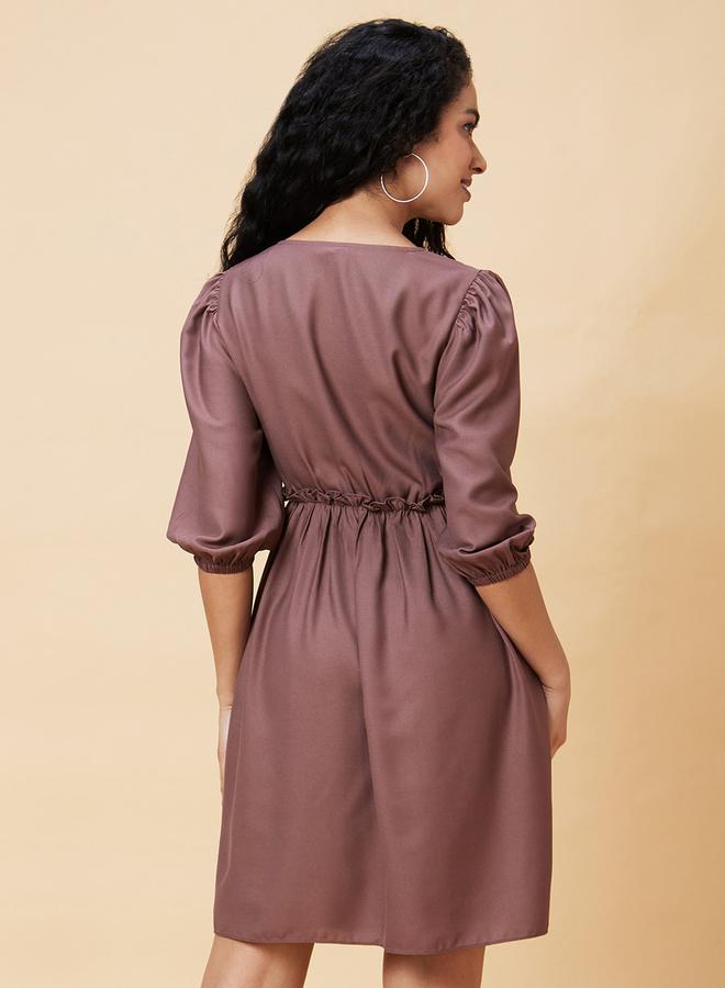 globus Ruffle Waist Midi Dress - Image 4