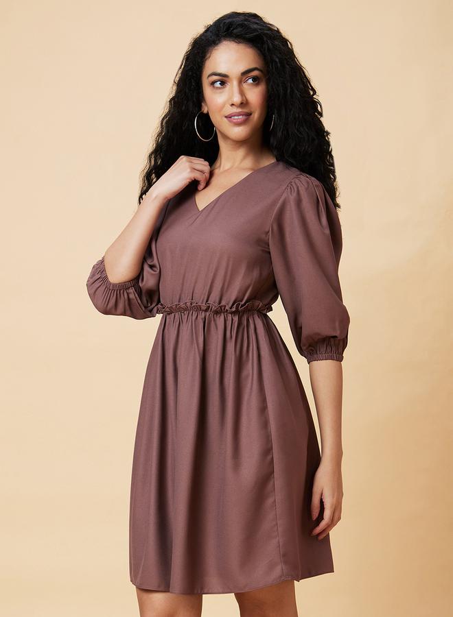 globus Ruffle Waist Midi Dress - Image 3