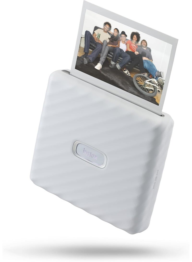 Instax Link Wide Smartphone Printer (Ash White) - Image 1