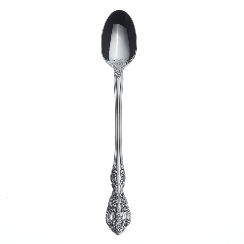 Oneida Michelangelo Fine Flatware Tall Drink Spoon 008 LB Metallic