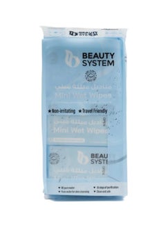 BEAUTY SYSTEM Mini Personal  Travel Wipes 48 ​​Coun  - Image 1