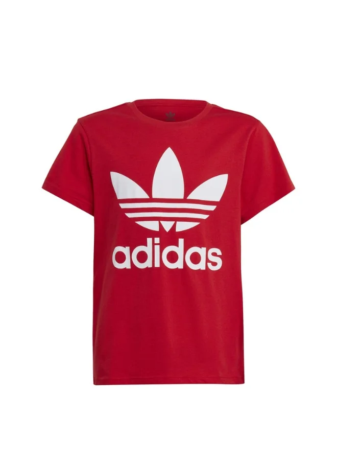 Adidas adidas TREFOIL TEE Red Originals Kids T-SHIRTS