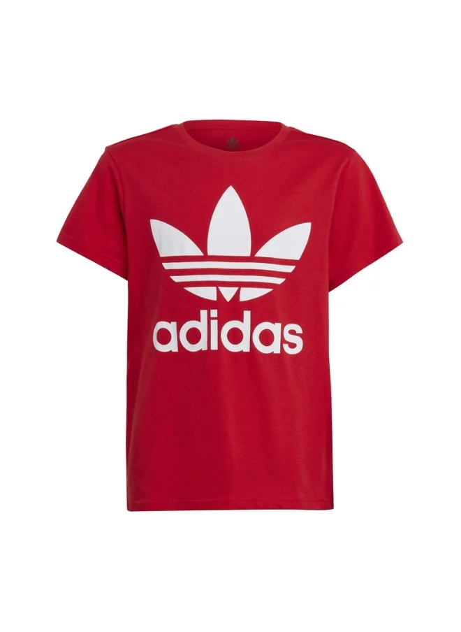 Adidas adidas TREFOIL TEE Red Originals Kids T-SHIRTS