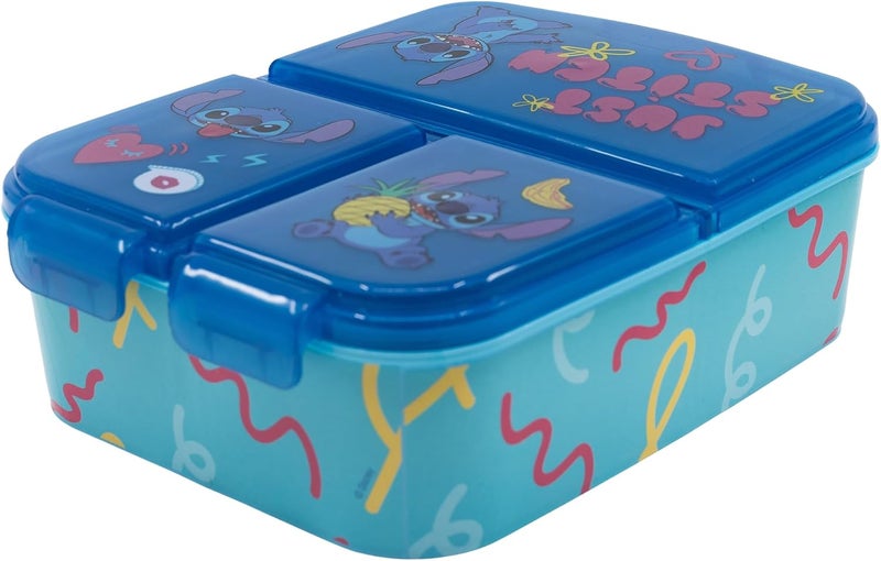Stor Sandwich Maker Stitch Multiple Compartment Rectangular Sandwich Maker, BPA Free - Image 1