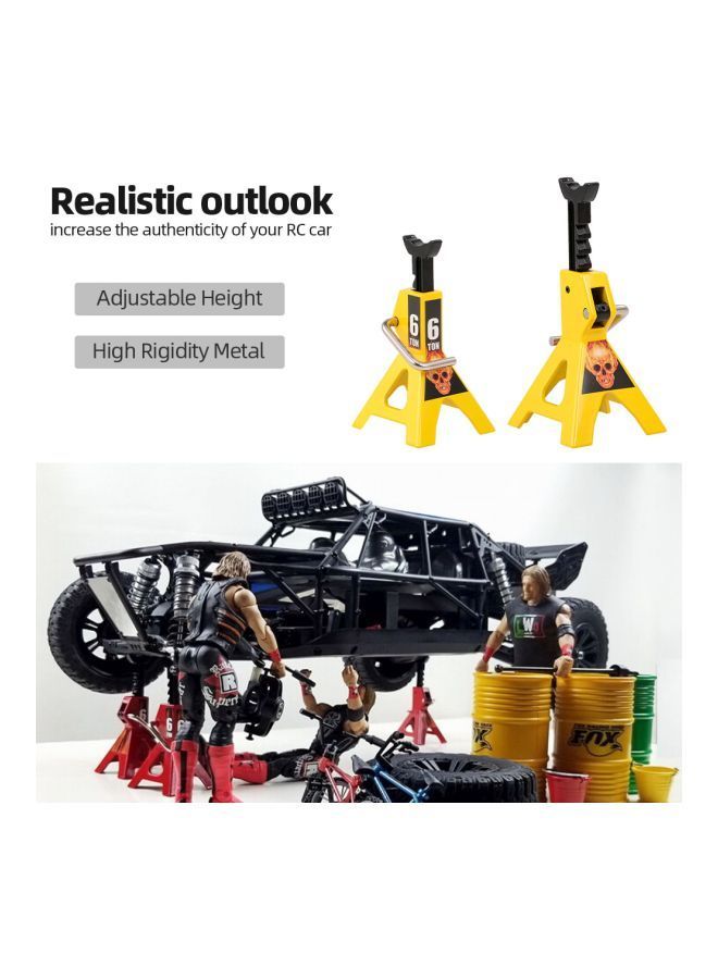 Y&D 2-Piece 6 Ton Jack Stand For Traxxas HSP Redcat RC4WD D90 Tamiya Axial SCX10 HPI - Image 3