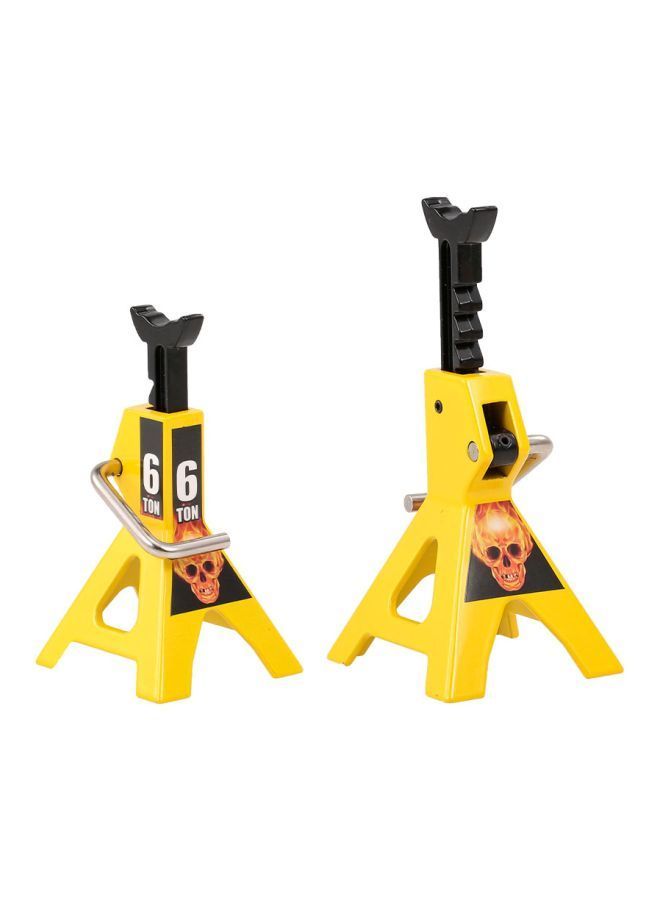 Y&D 2-Piece 6 Ton Jack Stand For Traxxas HSP Redcat RC4WD D90 Tamiya Axial SCX10 HPI - Image 1