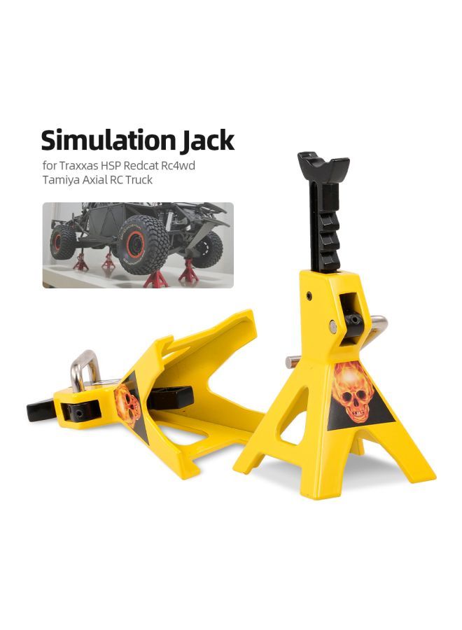 Y&D 2-Piece 6 Ton Jack Stand For Traxxas HSP Redcat RC4WD D90 Tamiya Axial SCX10 HPI - Image 2