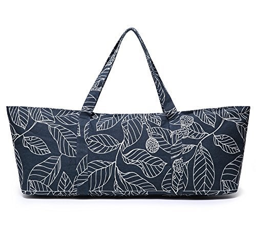 ELENTURE Large Yoga Mat Bag for Women Men, Travel Gym Bag for Pilates Office Beach Workout, Yoga Mat Tote Carrier with Mat Strap for 1/4" 1/2" Thick Exercise Yoga Mat - Image 4
