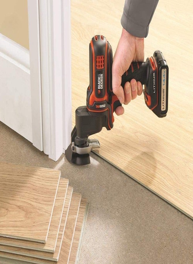 BLACK+DECKER MTOS4-XJ Multi-Evo Oscillating Attachment (Orange) - Image 4