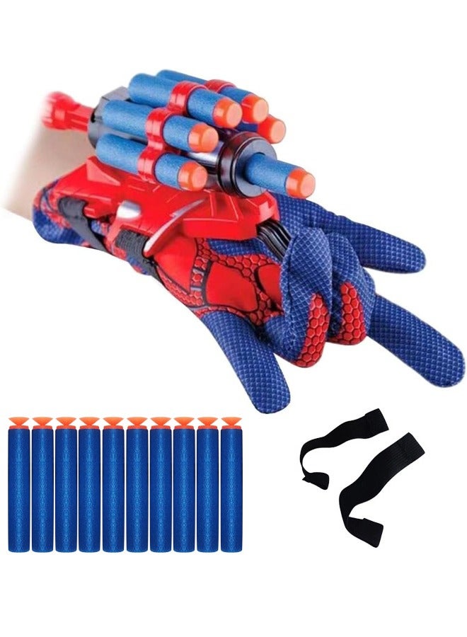 Launcher Gloves for Spiderman, Spider-Man Role-Play Toy, Hero Launcher Wrist Toy Set, Super Hero Web Shooter for Kids, Spider Launcher Wrist Toys Costume Cosplay Hero Props Gift  - Image 1