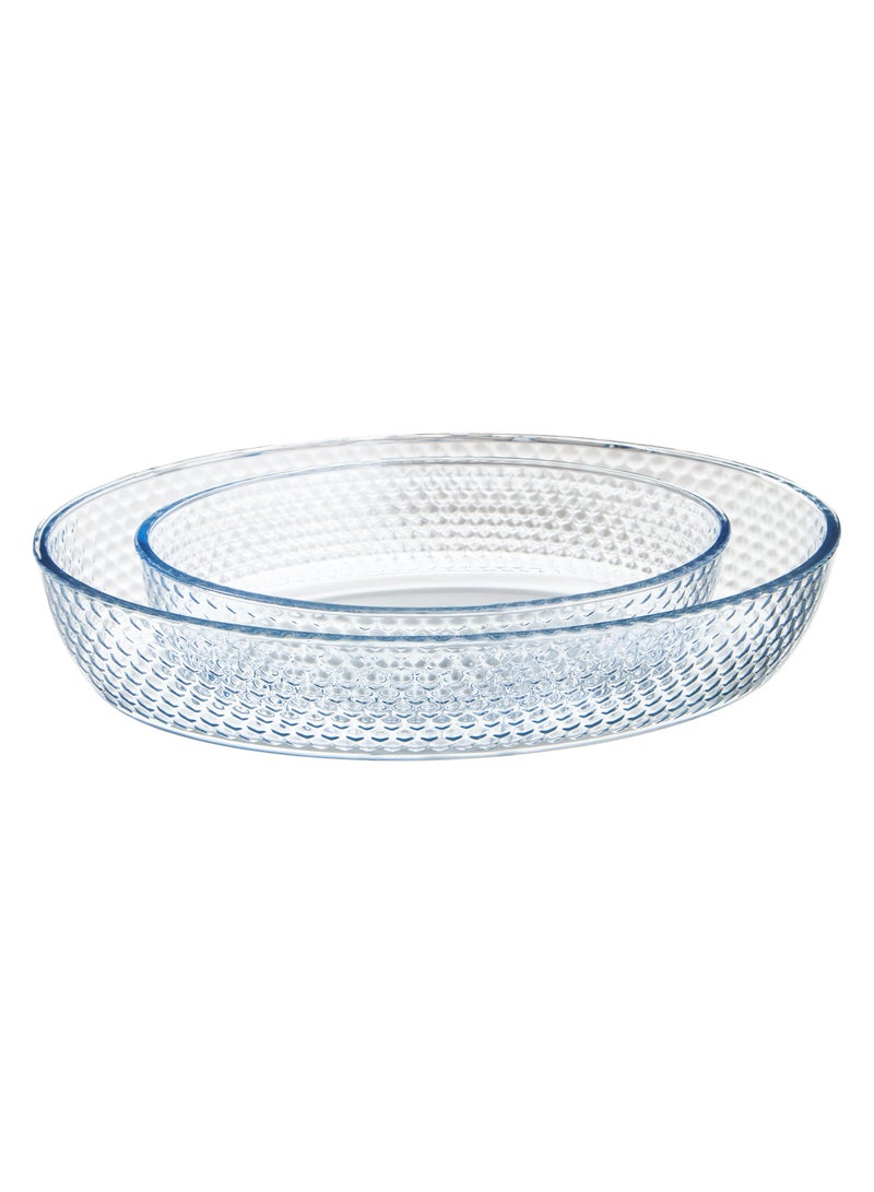 Hic 2-Piece oval Oven Trays Set - Image 1