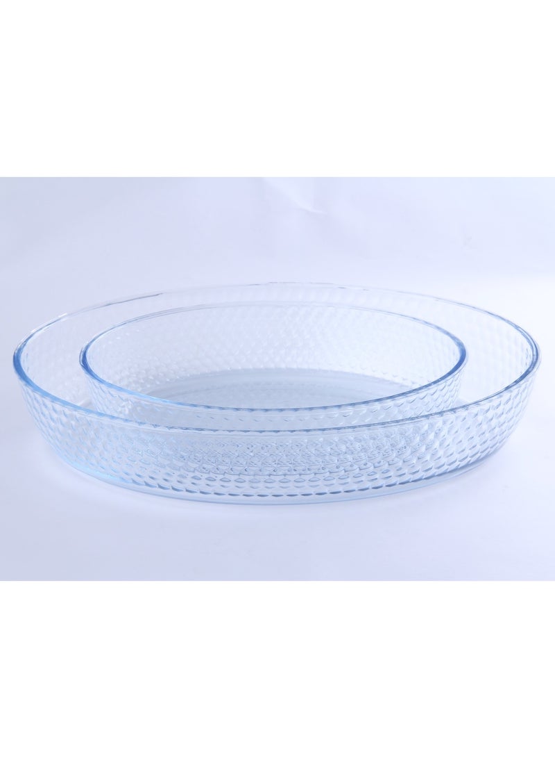 Hic 2-Piece oval Oven Trays Set - Image 3