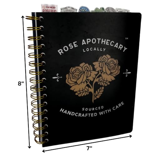 Innovative Designs Schitt’s Creek Tab Journal Notebook - Rose Apothecary, Spiral Bound, 144 Lined Pages, 8 x 7 inches - Image 5