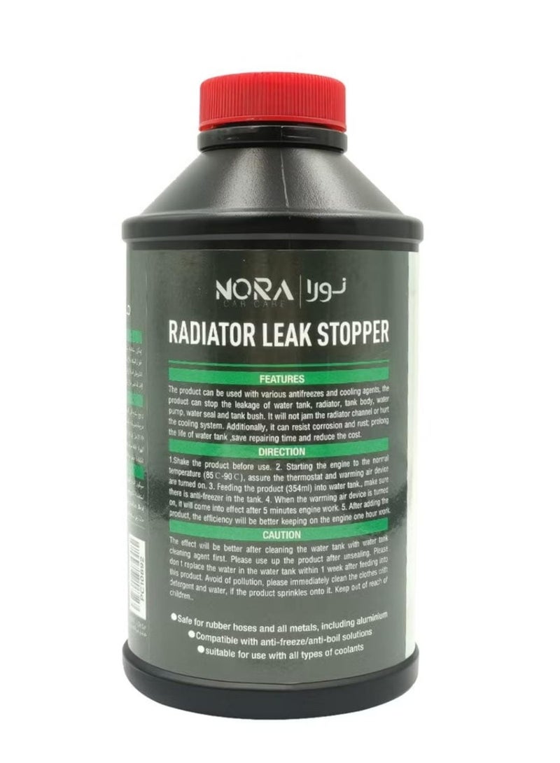 Nora N-227 Radiator Stop Leak - 354 ml, Compatible with all coolants and antifreezes, Prevents radiator and reservoir leaks - Image 3