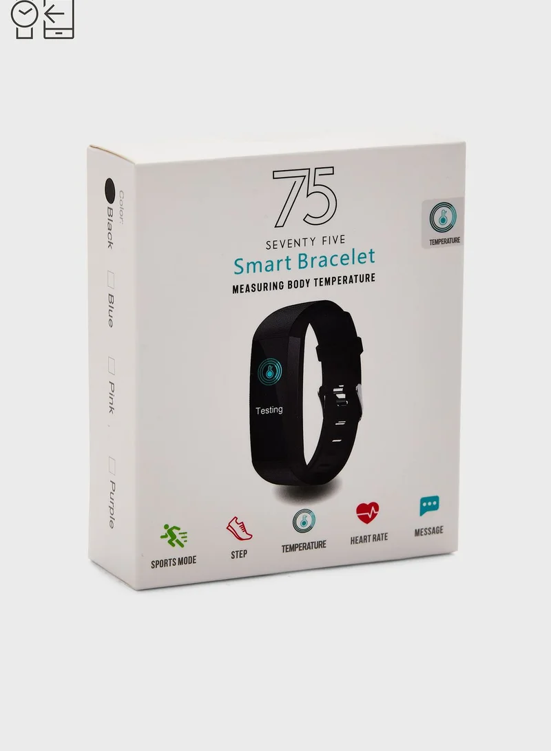 سفنتي فايف Smart Bracelet With Heart Rate Sensor And Temperate Measure