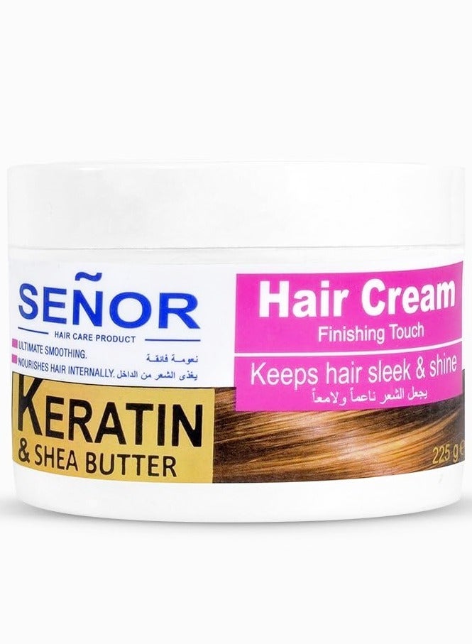 Senor Hair Cream with Keratin and Shea Butter 225ml