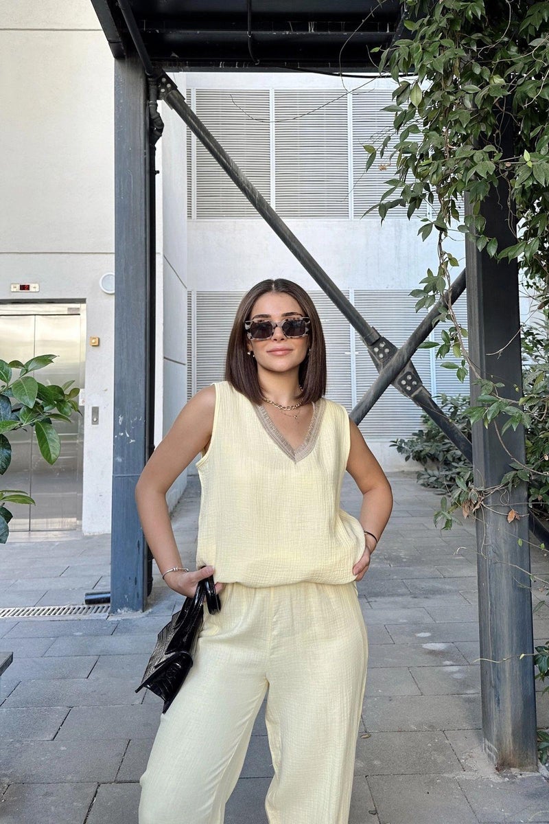 Weshaya Blouse Women Yellow - Image 5