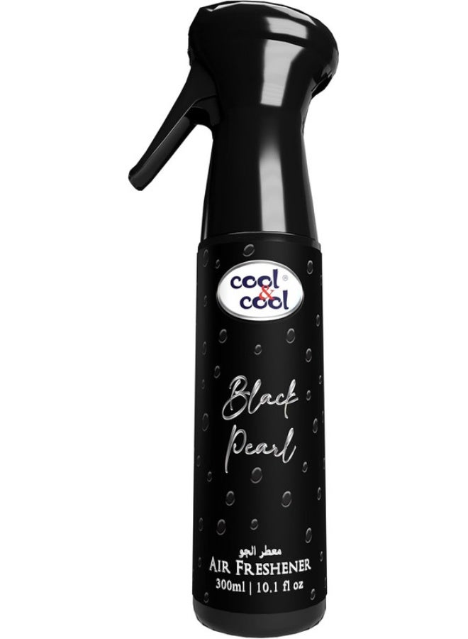 Cool & Cool Black Pearl Air Freshener | Long Lasting Fragrance, Eliminates Bad Odour, 300ml - Image 1