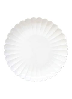 Easy Life Lifestyle Collection Porcelain Salad Plate White 19 cm R2902#LIFW  - Image 1