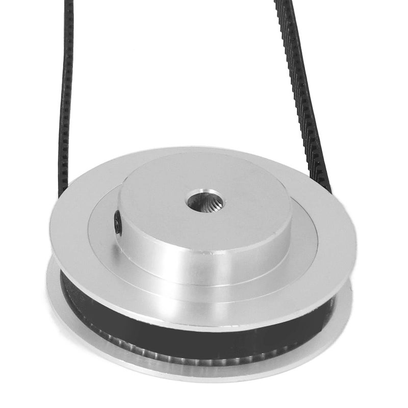 High Performance Aluminum Timing Pulley Set With 280mm Belt For 3D Printer Milling Machine 20t 5mm 60t 8mm - Image 3