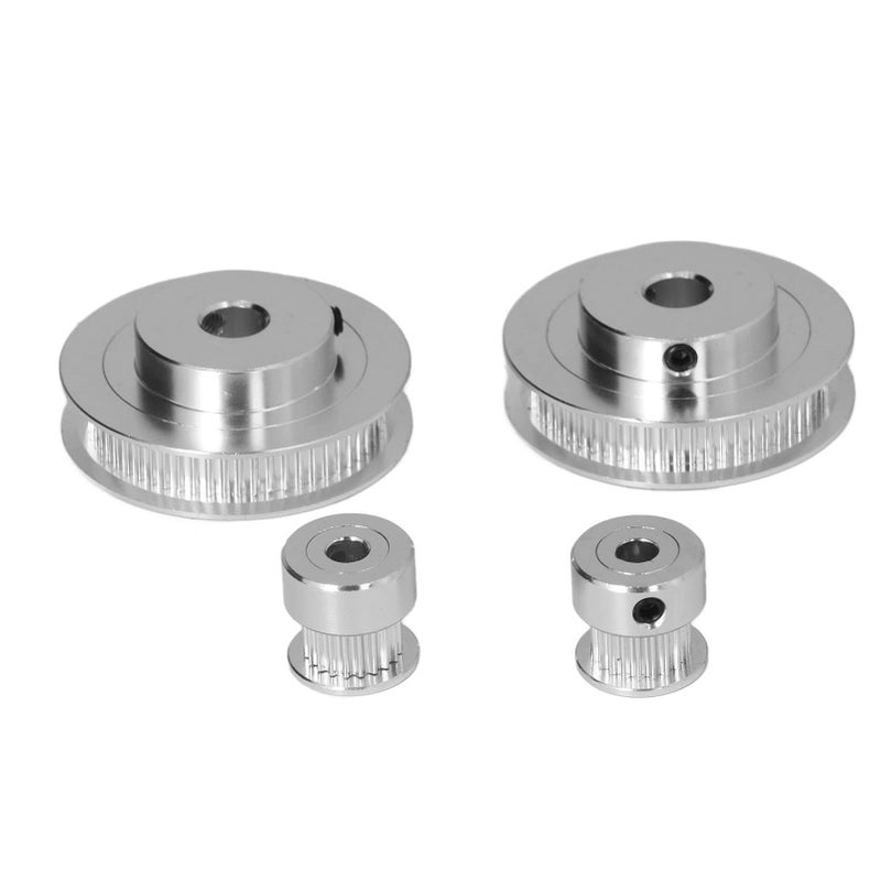 High Performance Aluminum Timing Pulley Set With 280mm Belt For 3D Printer Milling Machine 20t 5mm 60t 8mm - Image 5