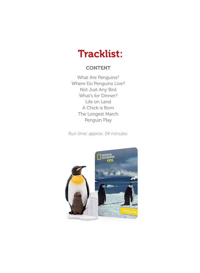 NATIONAL GEOGRAPHIC Penguin Audio Play Character For Tonies  - Image 4