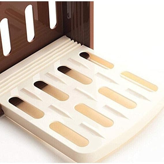 SHOPECOM Folding Adjustable Bread Slicer Cutter for Home ABS Bread Cake Slicer Cutter Machine Bread loaf Toast Thick Cutting Slicer Bread Cutter loaf tort Slicing Thick Cutting Slicing 1pcs - Image 2