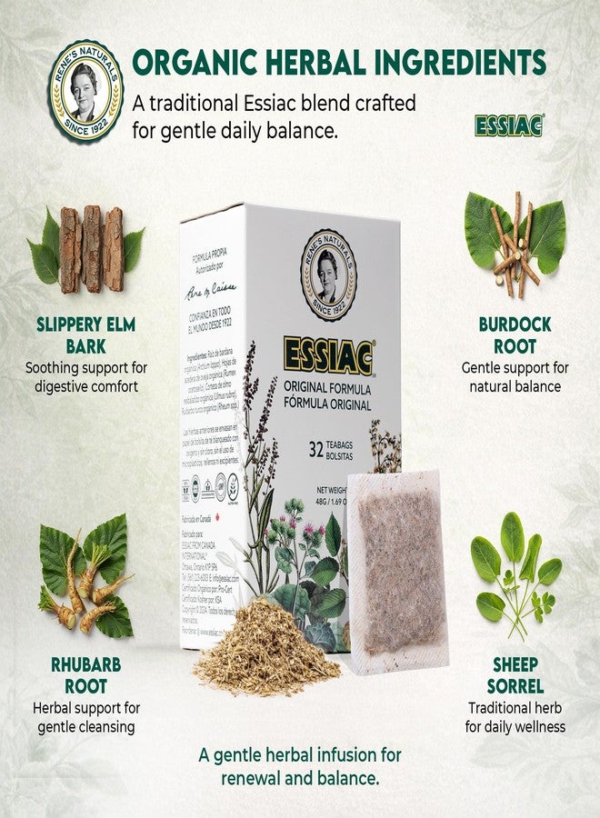 ESSIAC TEA BAGS - USDA ORGANIC, 32 TEA BAGS - MADE IN CANADA! - Image 4