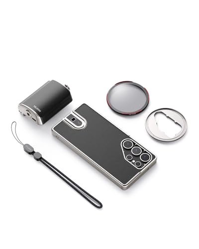 TELESIN Fun Shot Mastergrip Phone Camera Grip Photography Kit Grip Phone Case 67mm CPL Filter Lens for Samsung Galaxy S25 Ultra Comfort Ergonomic Professional Master Handle Holder - Image 1