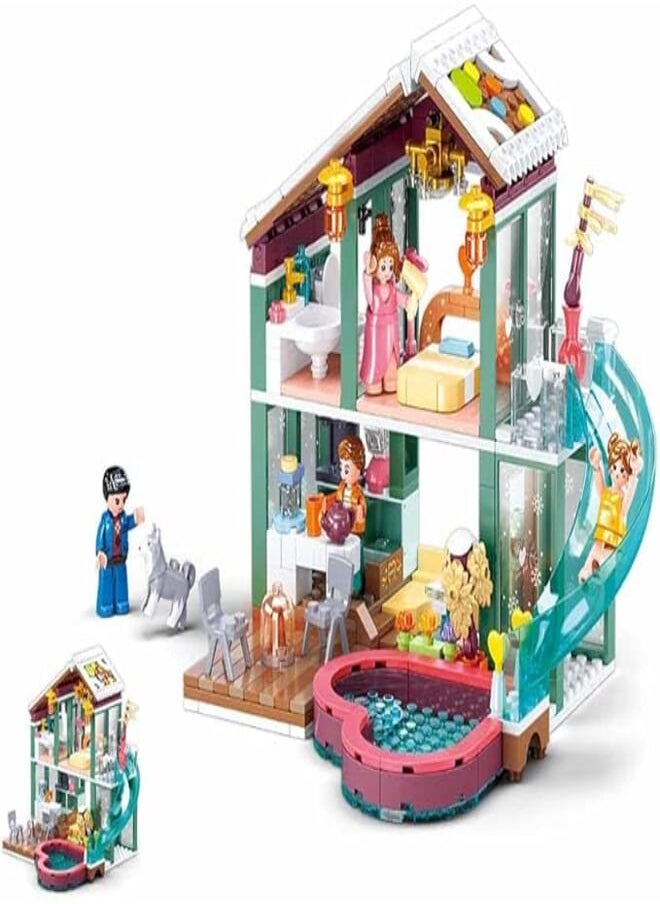 Sluban Sluban Ski Chalet 439 PCS 