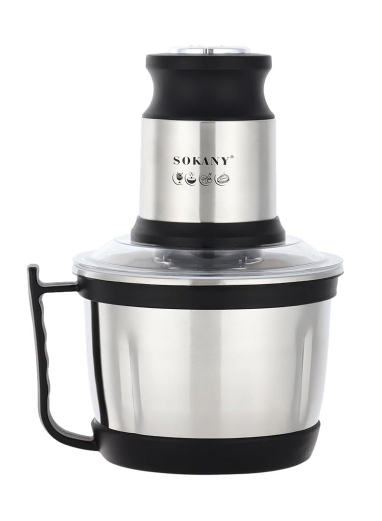 سوكاني مفرمة 800 واط سعة 3 لتر SK-7027N - فضي - Image 1