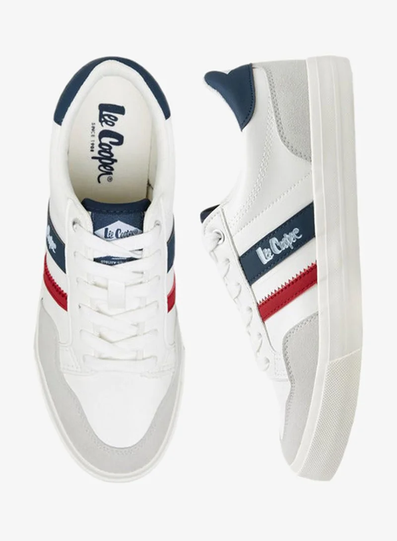 Women's Panelled Lace-Up Sneakers