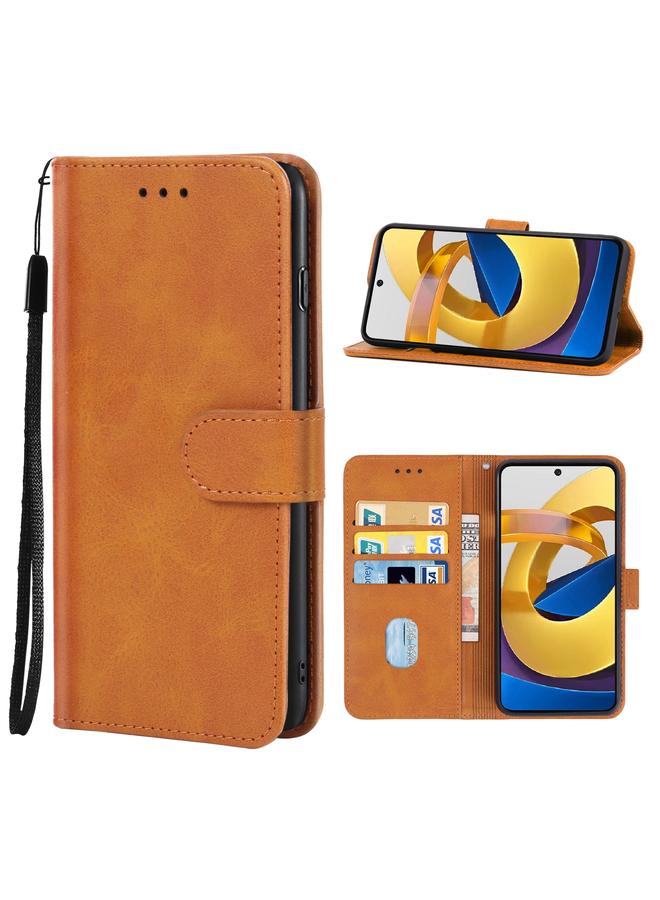 The Bros Leather Phone Case For Xiaomi Redmi Note 11 / Poco M4 Pro