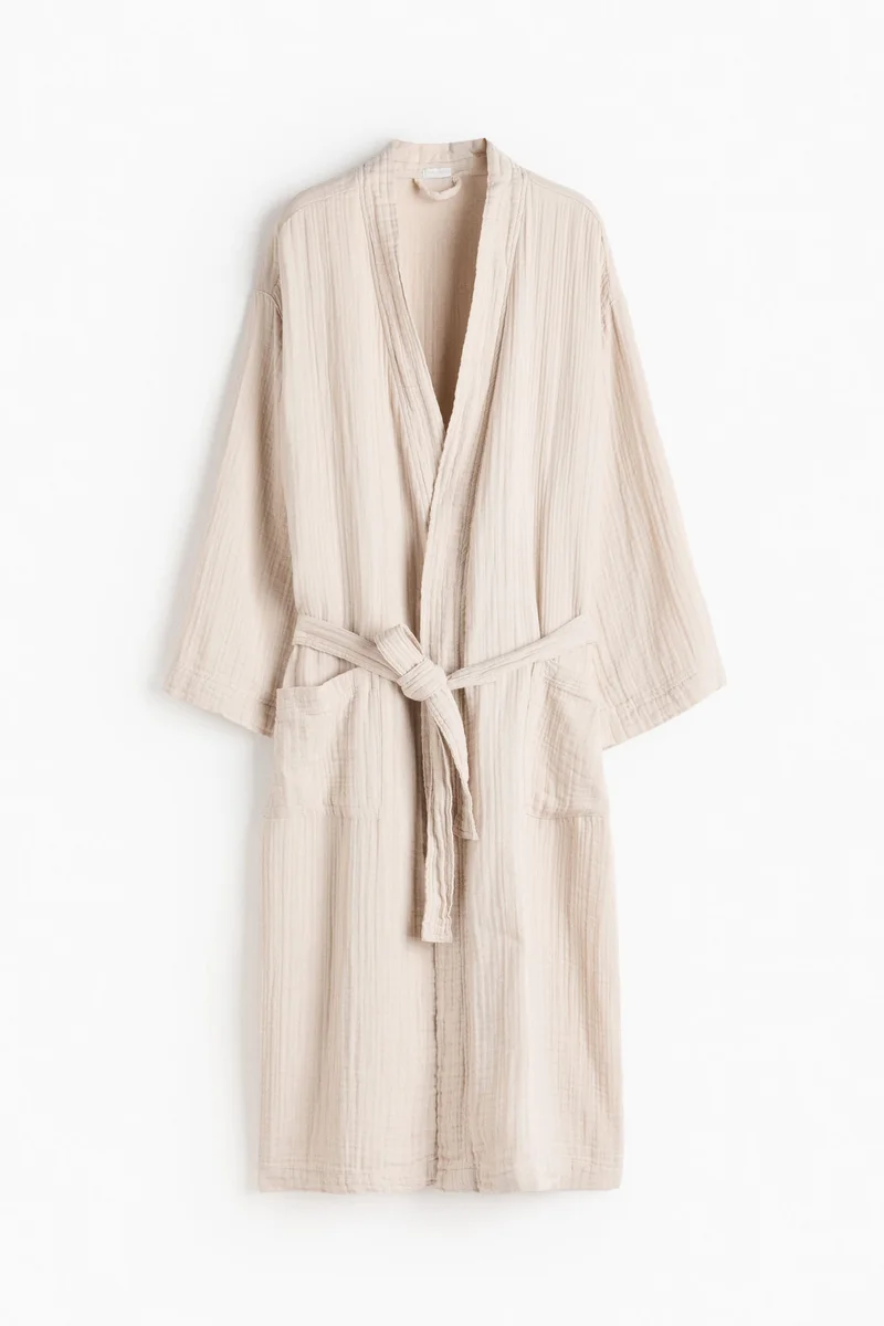 H&M Muslin dressing gown