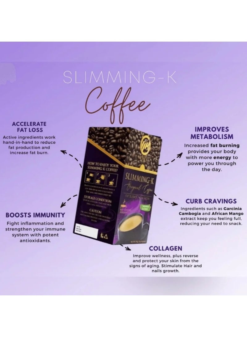 MKSMETICS MK Slimming K Original Coffee - 210g - Image 4