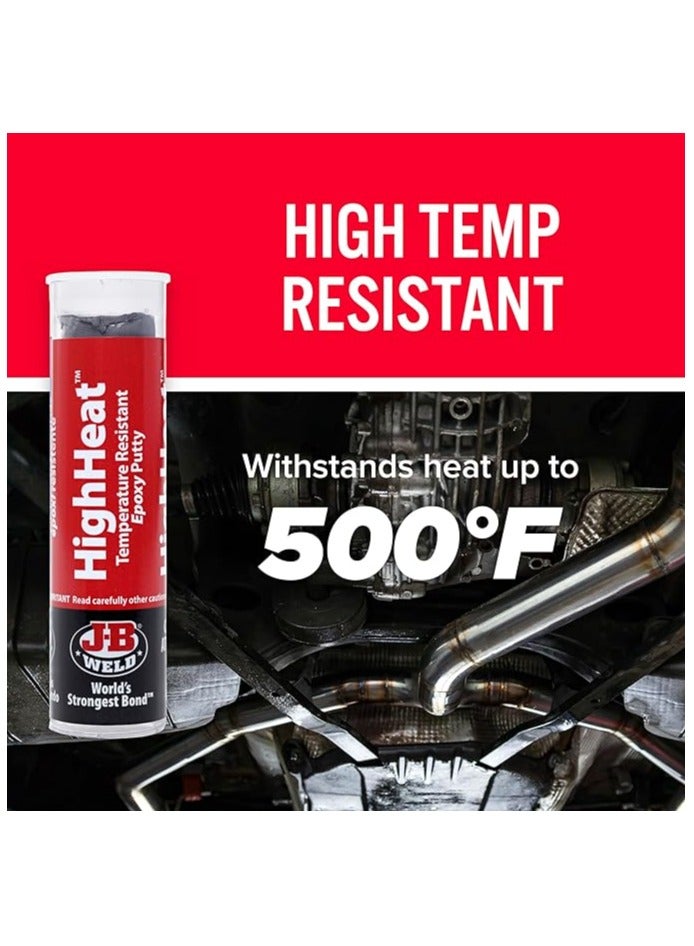 J-B WELD 8297 60ml Grey High Heat Temperature Resistant Epoxy, 2 Ounce - Image 2