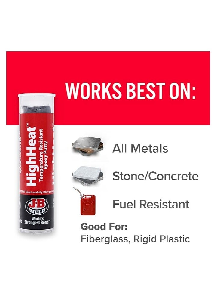 J-B WELD 8297 60ml Grey High Heat Temperature Resistant Epoxy, 2 Ounce - Image 3