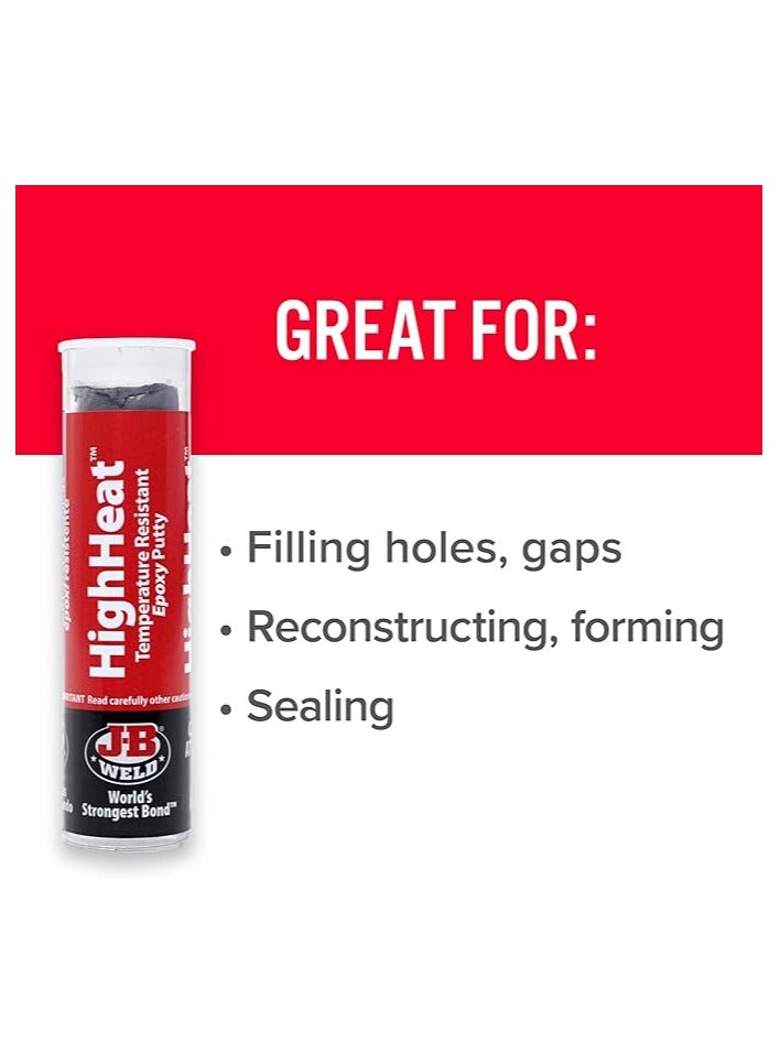 J-B WELD 8297 60ml Grey High Heat Temperature Resistant Epoxy, 2 Ounce - Image 4