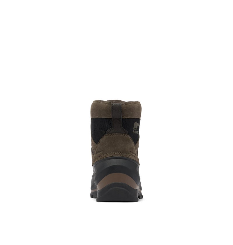 SOREL Men's Buxton Lace Waterproof Boot - Major, Black - 10.5 - Image 3