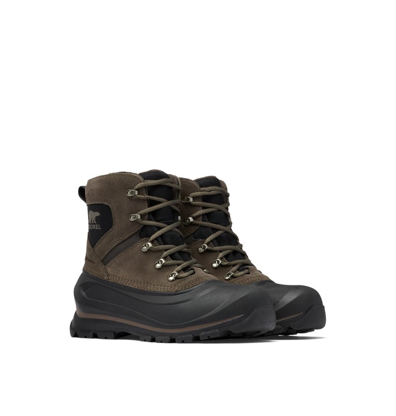 SOREL Men's Buxton Lace Waterproof Boot - Major, Black - 10.5 - Image 1