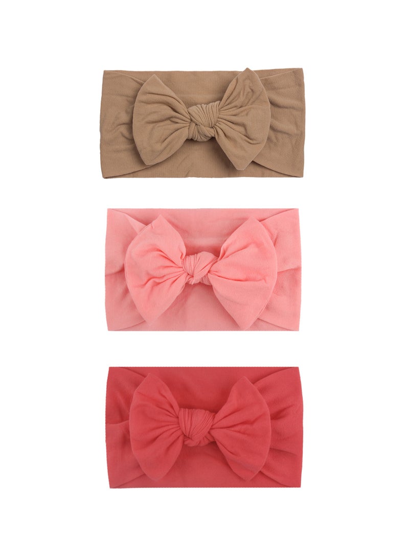 MileMelo 6 Colors Soft Wide Turban Baby Headbands for Baby Girls Infants Newborn Hair Accessories Toddlers Kids and Children Multicolour  - Image 5