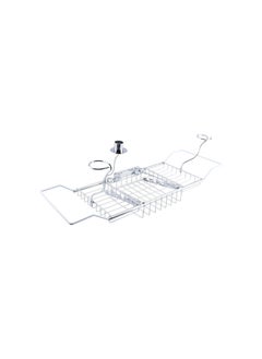 Bath Tray,Bathtub Caddy Tray For Luxury Bath European Bathtub Caddy And Tray Expandable Bath Tray ,Bathtub Caddy Tray For Luxury Bath With Extending Sides Wine Glass Holders And