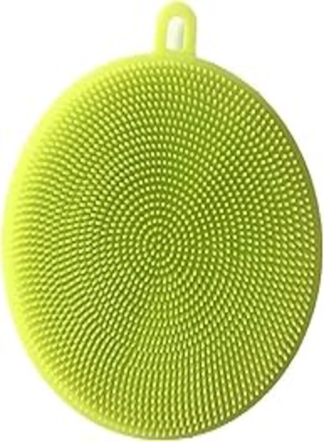 Washing machine silicon loofah dish (green)