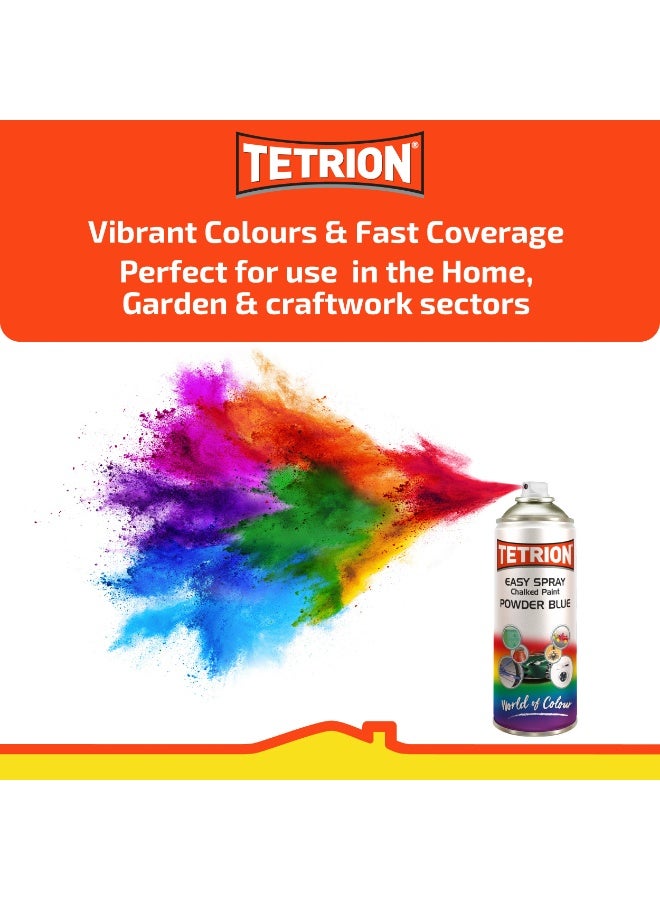 Tetrion Easy Spray Fluorescent Green Spray Paint 400ml - Image 5