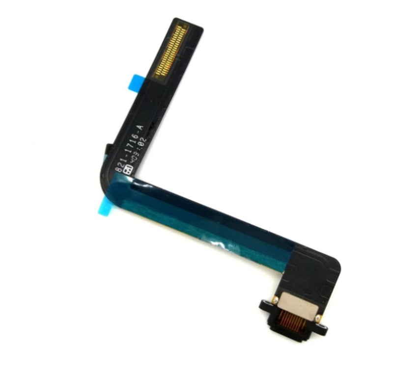 Dedyel Dock Connector Compatible with iPad Air 2013 A1474 A1475 | iPad 5 5th Gen 9.7 inch 2017 A1822 A1823 A1822 A1823 | iPad 6 6th Gen 9.7 inch 2018 A1893 A1954 Charging Port Assembly Flex Cable (Black) - Image 3