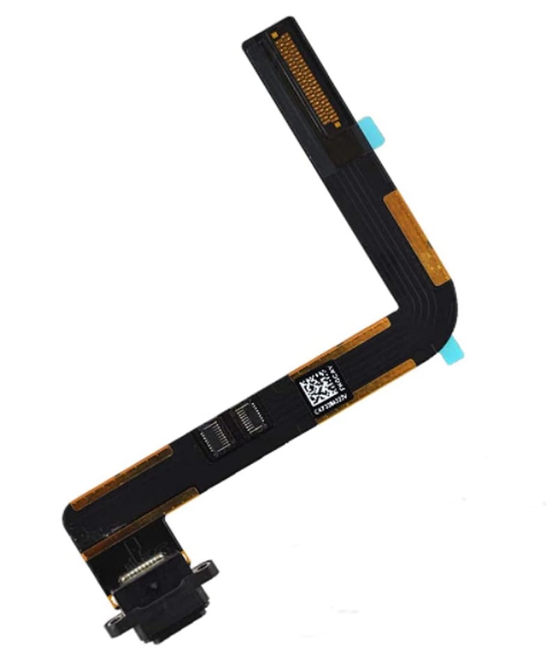 Dedyel Dock Connector Compatible with iPad Air 2013 A1474 A1475 | iPad 5 5th Gen 9.7 inch 2017 A1822 A1823 A1822 A1823 | iPad 6 6th Gen 9.7 inch 2018 A1893 A1954 Charging Port Assembly Flex Cable (Black) - Image 2