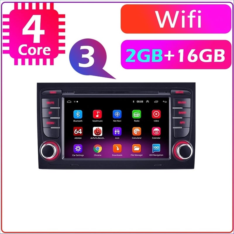 Wivplex 2 Din Car Android Multimedia Player - Image 2