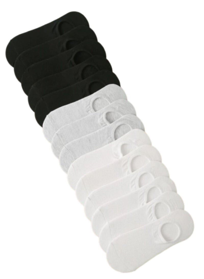 جوارب غير مرئية مجموعة من 14 زوج الوان متعددة - Image 2